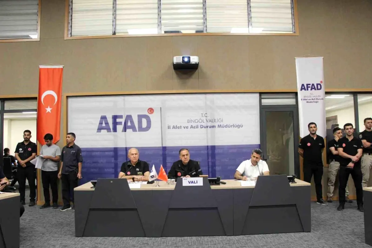 Bingöl’de 7 ve Üzeri Depremler İçin Bölgesel Tatbikat Başladı
