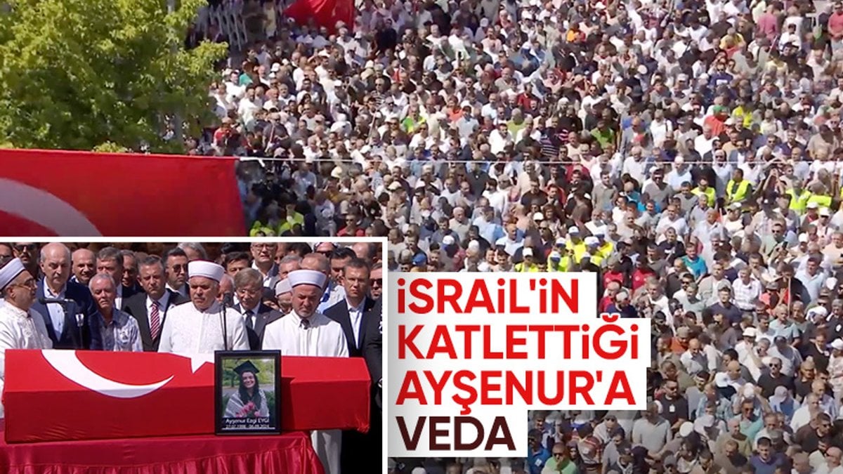 Ayşenur Ezgi Eygi son yolculuğuna uğurlandı