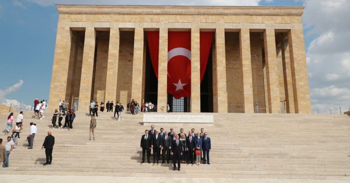 TFF’den Anıtkabir’e ziyaret