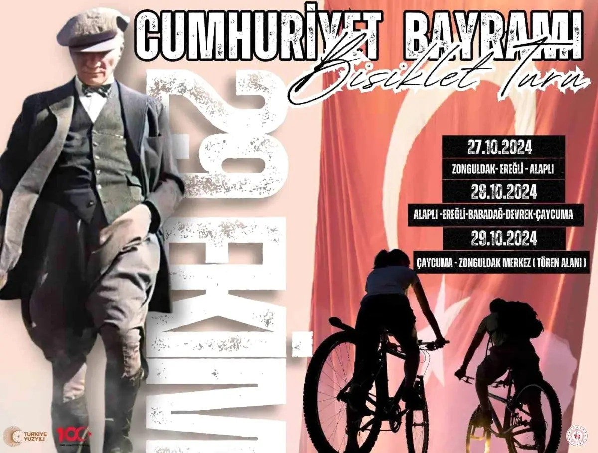 Cumhuriyet Bisiklet Turu Zonguldak’ta