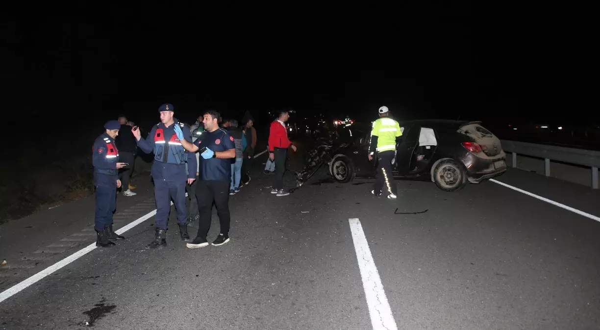 Edirne’de Düğün Dönüşü Kaza: 6 Yaralı