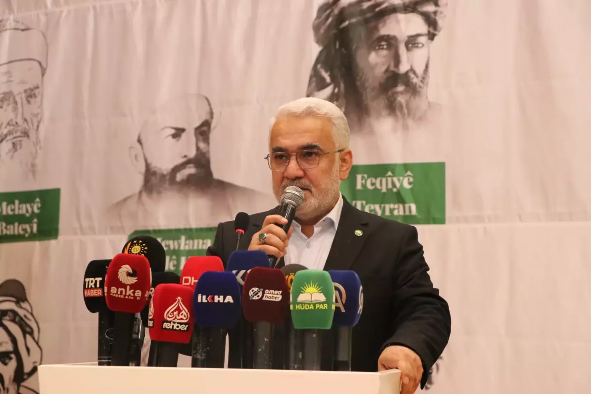 HÜDAPAR Genel Başkanı: Kürt Meselesinin Çözümsüz Kalması Tüm Bölgeyi Etkileyecektir