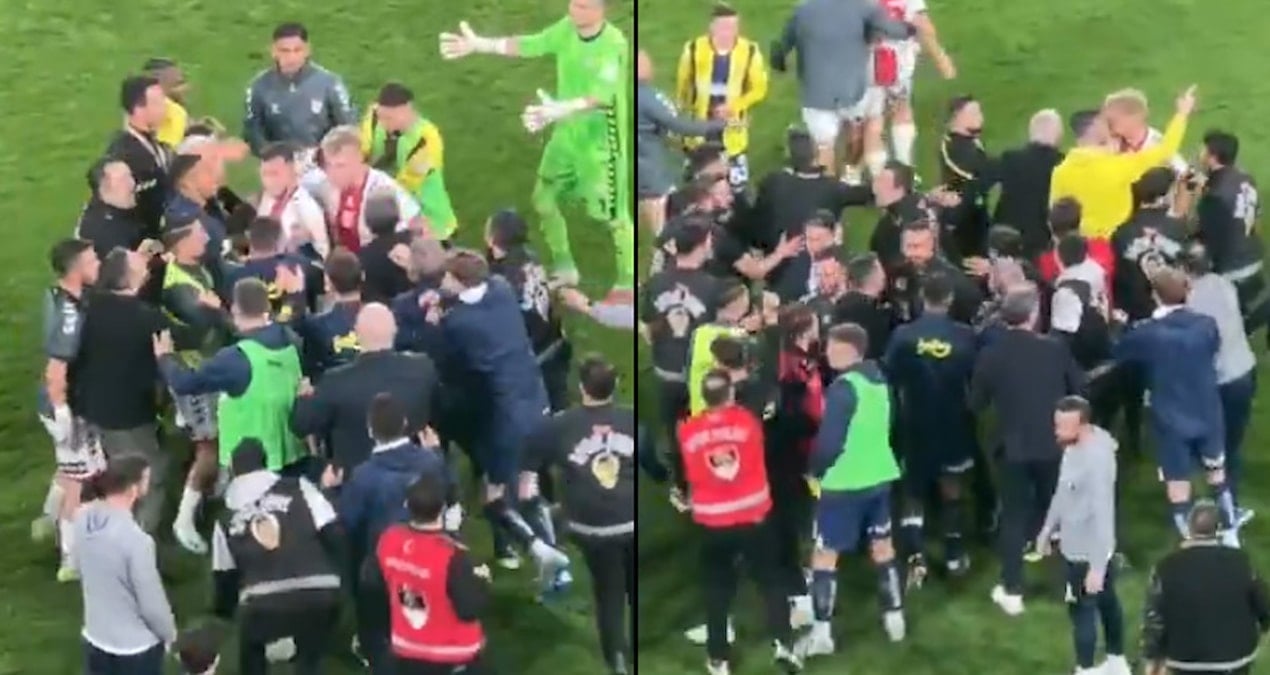 Kadıköy’de maç sonu ortalık karıştı!