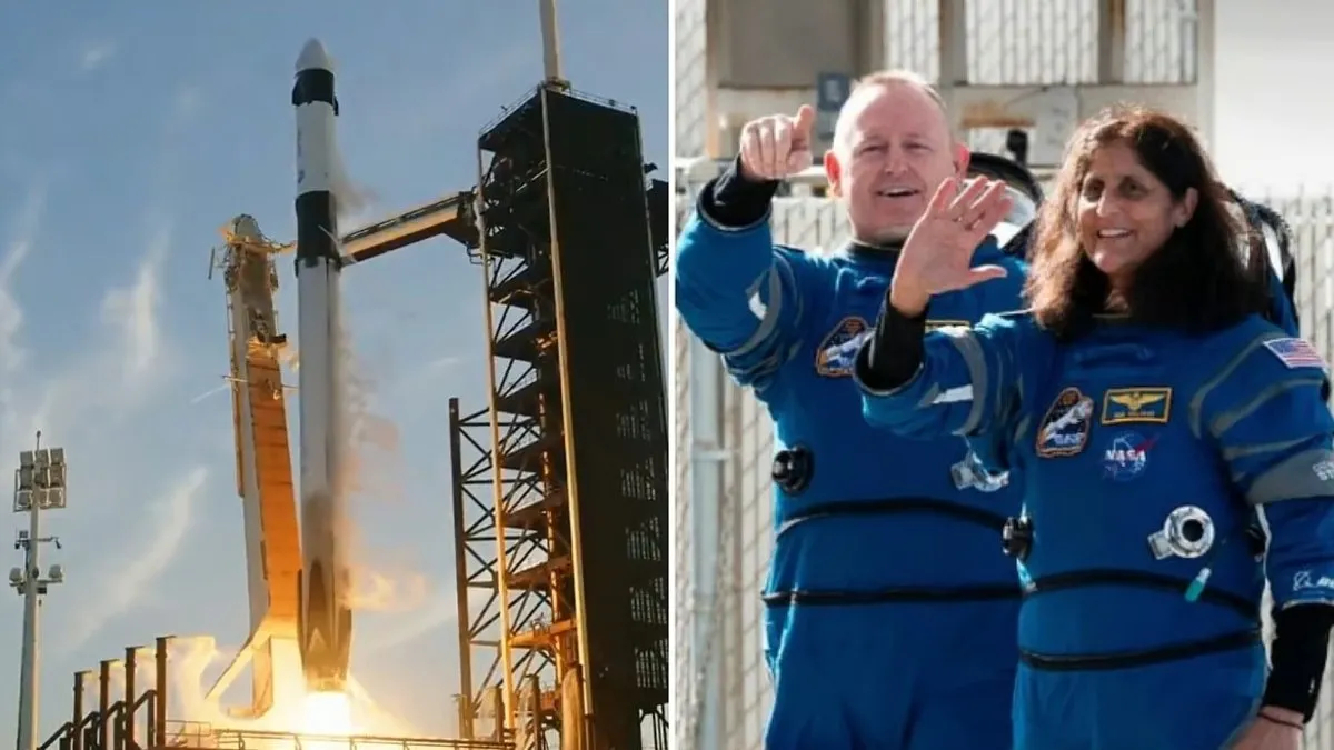 NASA’nın kurtarma görevi başladı: Yeni ekip uzaya gönderildi